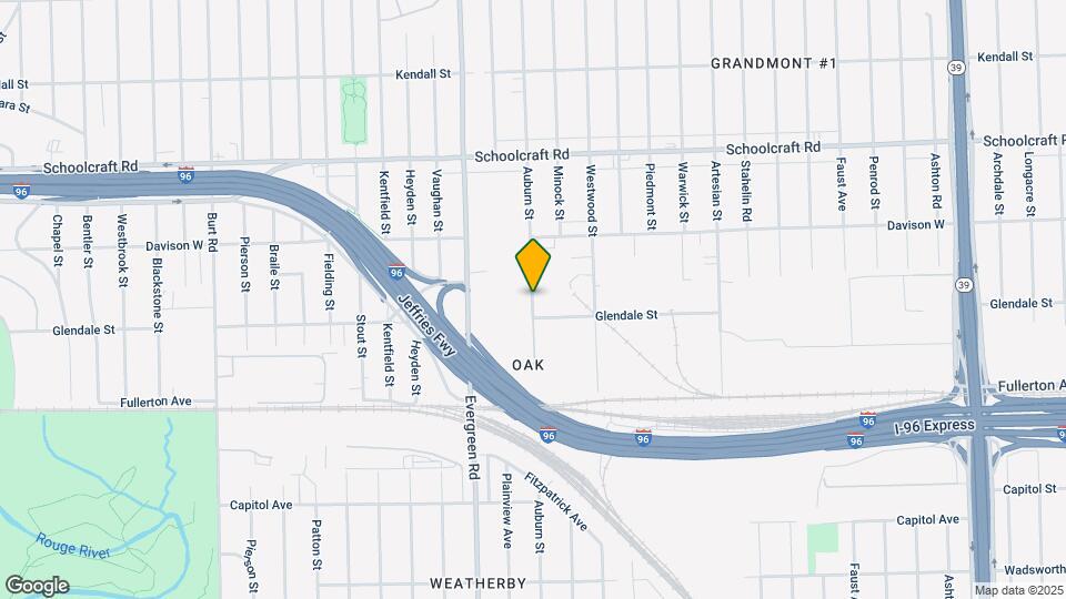 23824 Schoolcraft Rd Map and Location Details