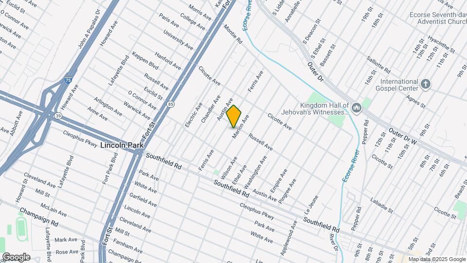 1516 Marion Ave Map and Location Details