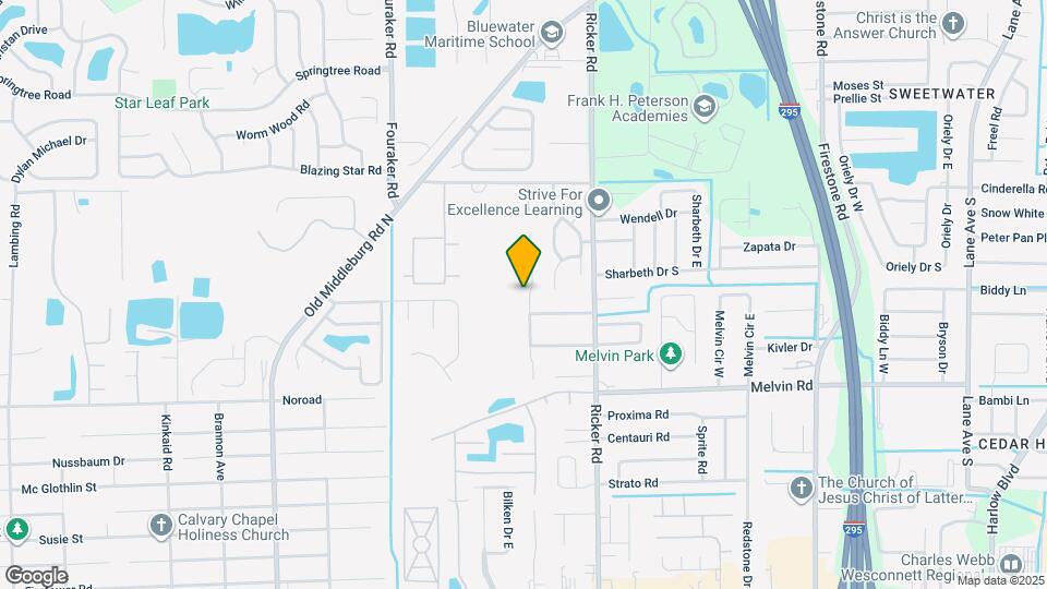 4410 Melissa Ct W Map and Location Details