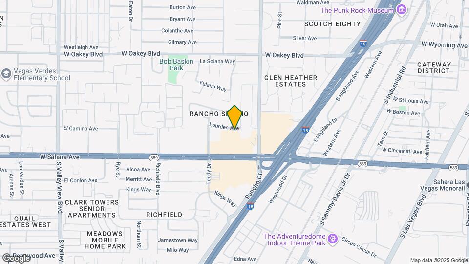 2417 Lourdes Ave Map and Location Details