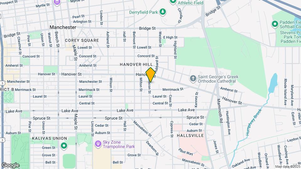 465 Beacon St, Unit #1 Map and Location Details