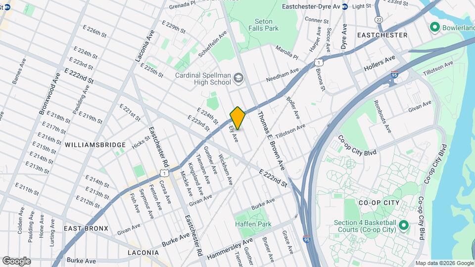 3440 Ely Ave Map and Location Details