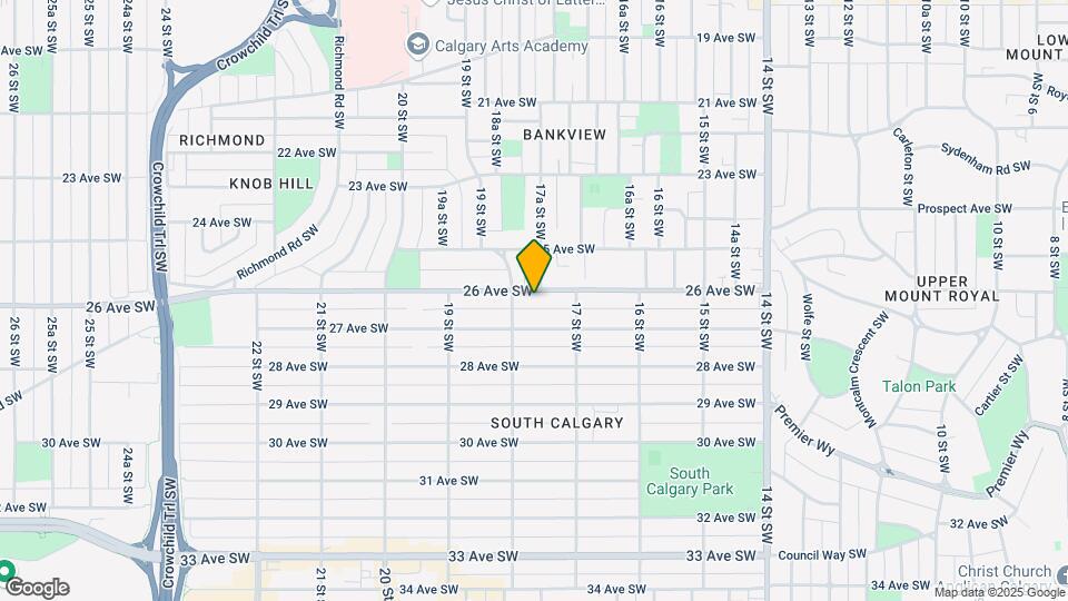 1827 26th Ave SW Map and Location Details