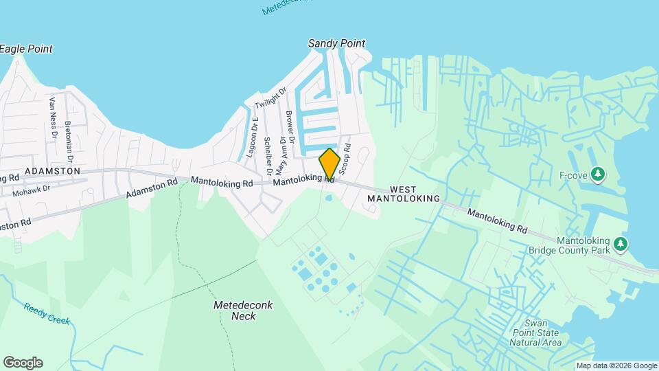 253 Mantoloking Rd Map and Location Details