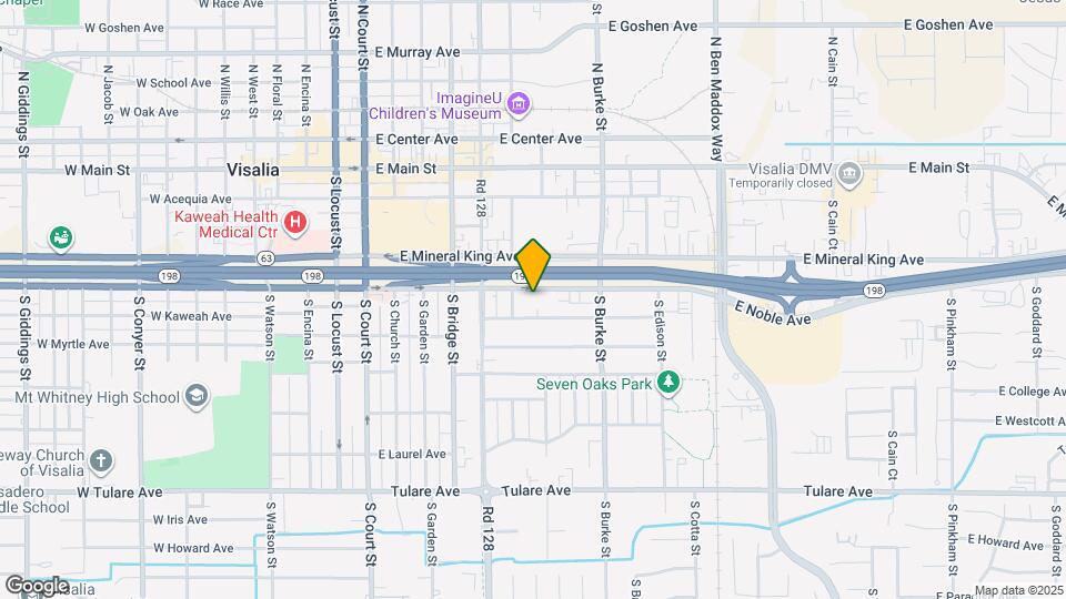 701 E Noble Ave Map and Location Details