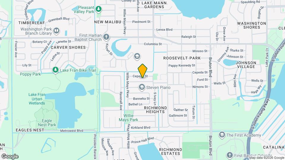 4463 Cassius St Map and Location Details