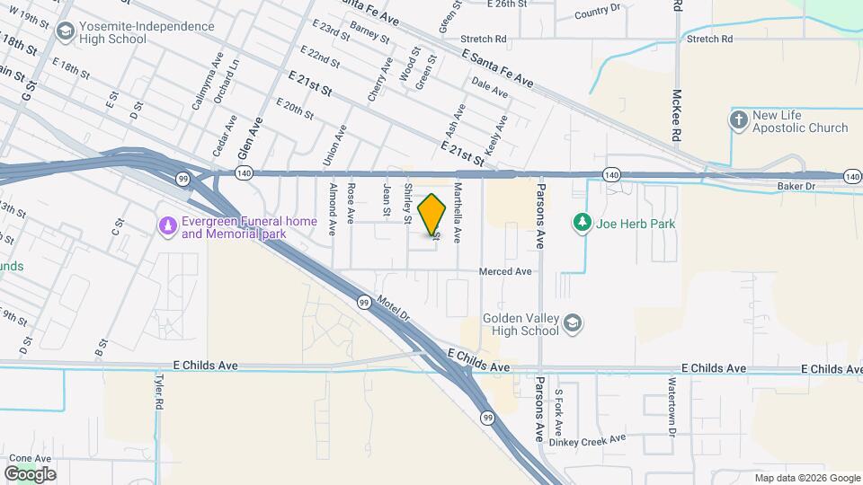 1645 Bette St Map and Location Details