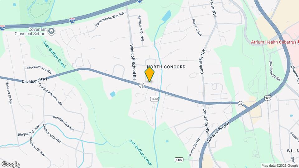 1135 Preakness Ct NW Mapa y Detalles de la Ubicación