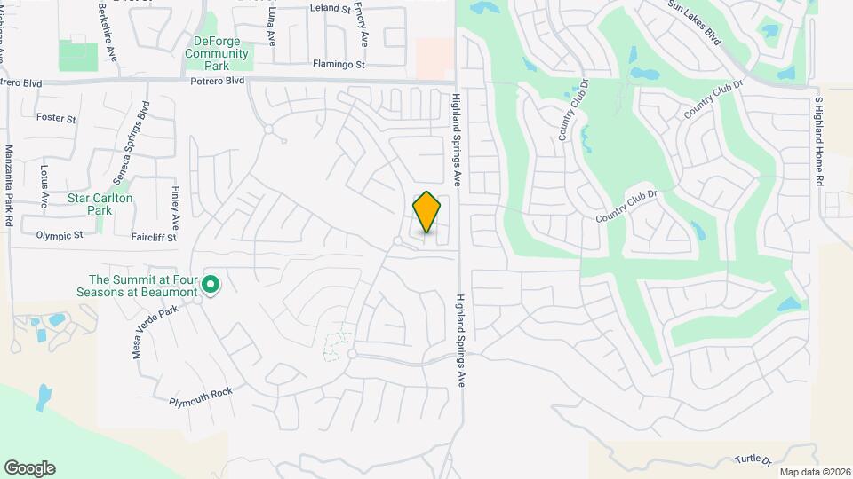 1645 Beaver Creek Map and Location Details