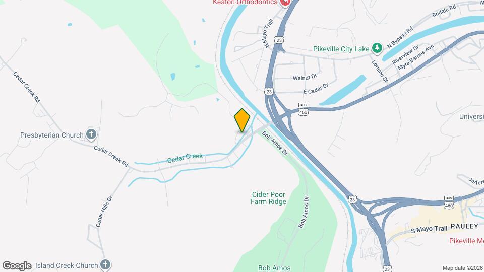 172 Cedar Creek Rd Map and Location Details