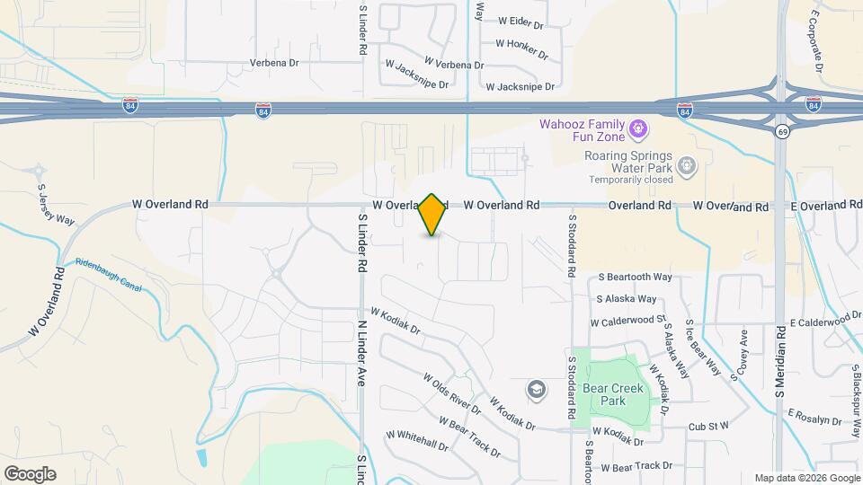 1733 S Seagrass Ave Mapa y Detalles de la Ubicación