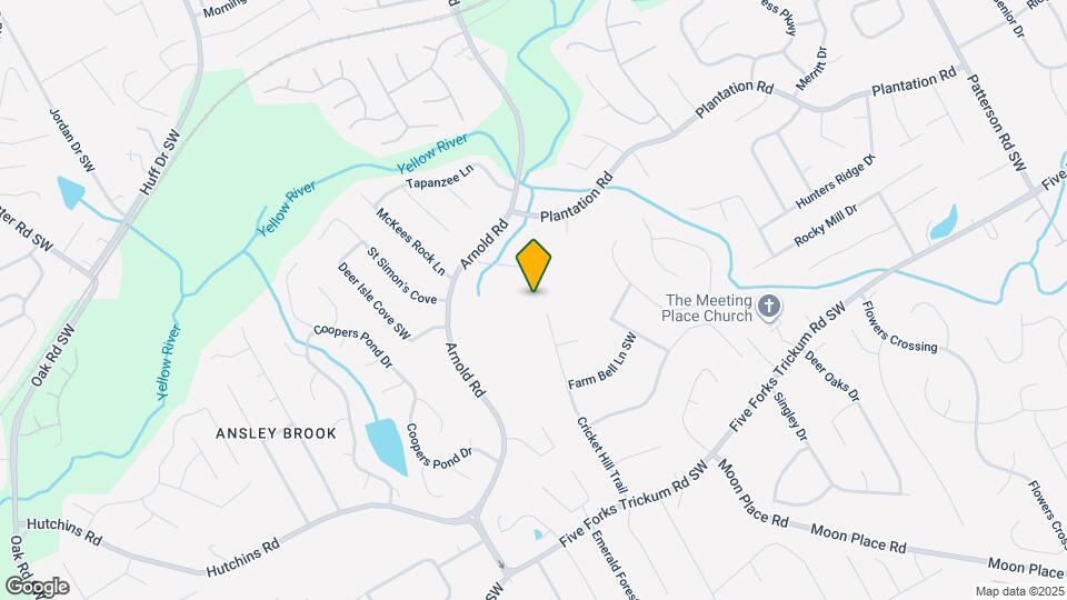 431 Cricket Hill Trail Mapa y Detalles de la Ubicación