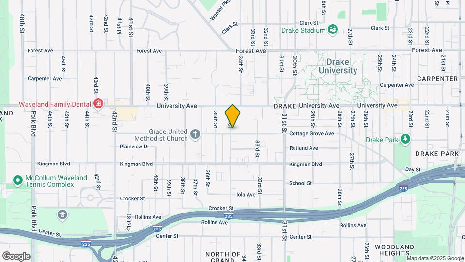 3421 Cottage Grove Ave Map and Location Details