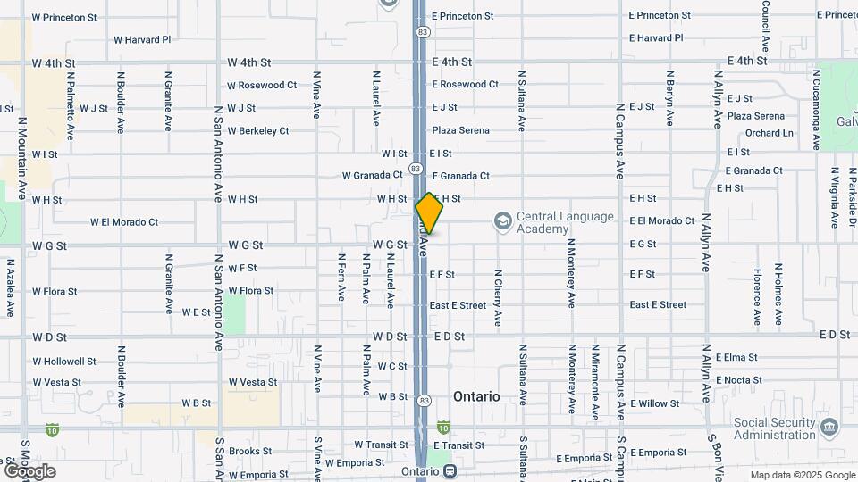 702 N Euclid Ave Mapa y Detalles de la Ubicación