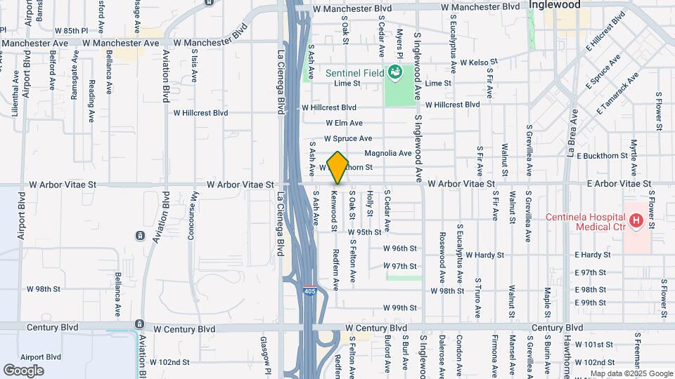 618 W Arbor Vitae St Map and Location Details