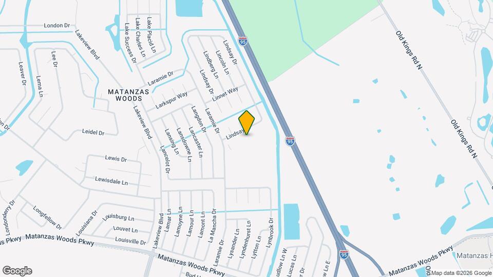 55 Matanzas Lakes Dr Map and Location Details