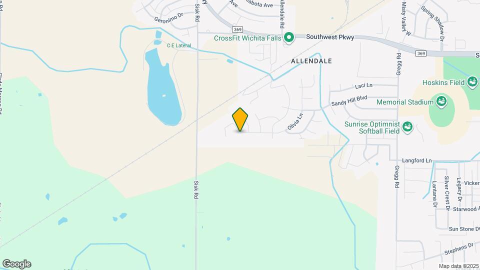 5025 Olivia Ln Map and Location Details