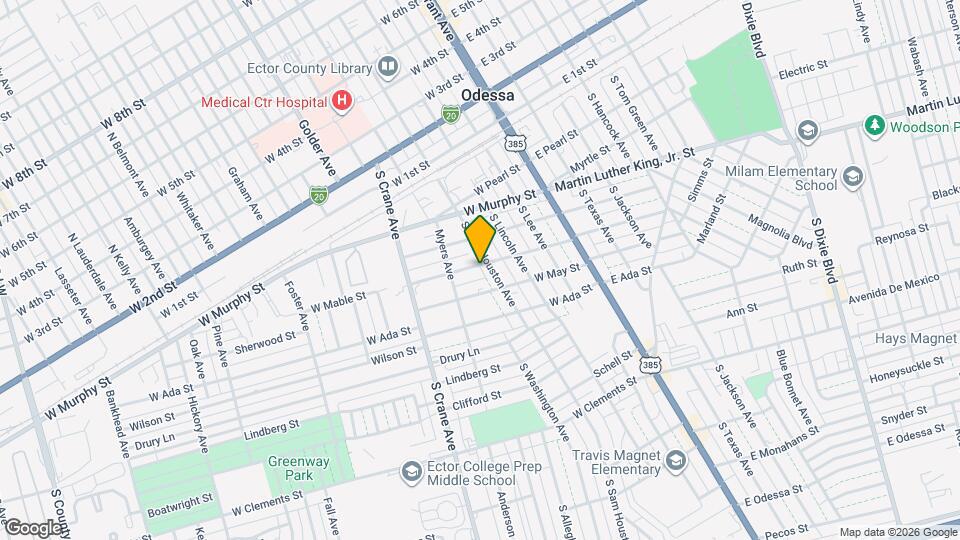 407 W Mable St Mapa y Detalles de la Ubicación