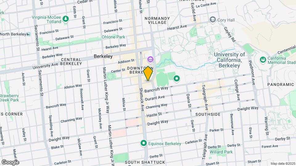 2150 Kittredge St Map and Location Details