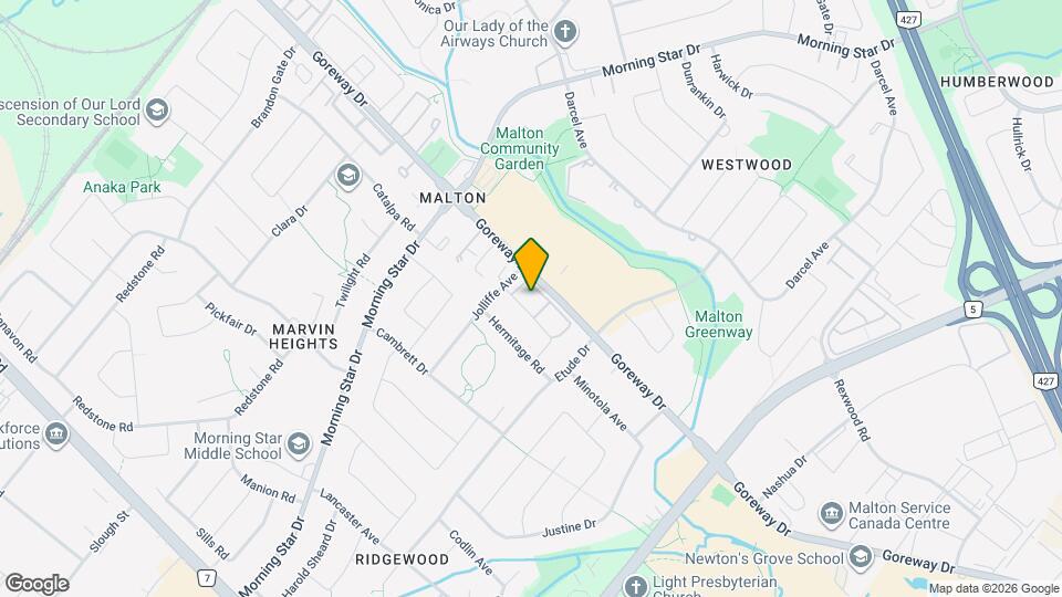 7255 Dooley Dr Map and Location Details