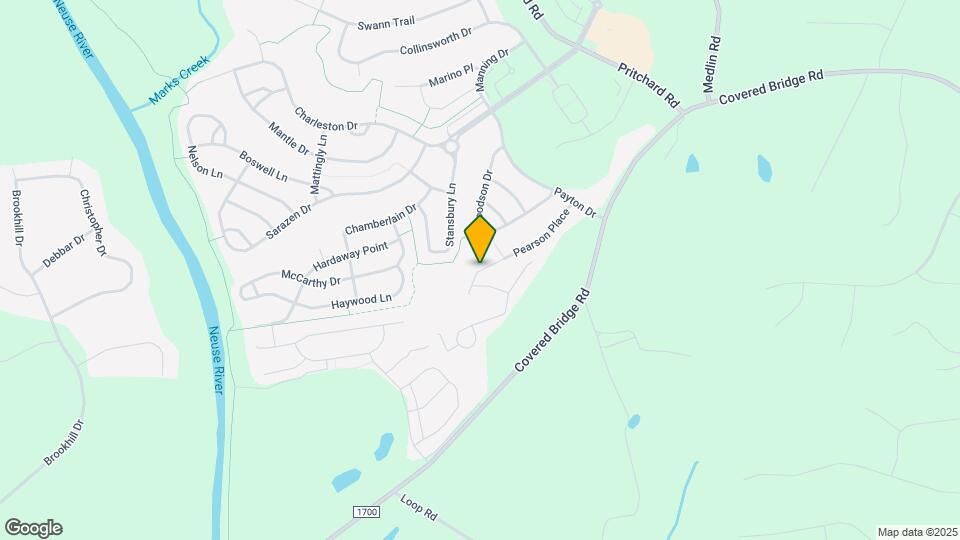 253 Pearson Place Map and Location Details