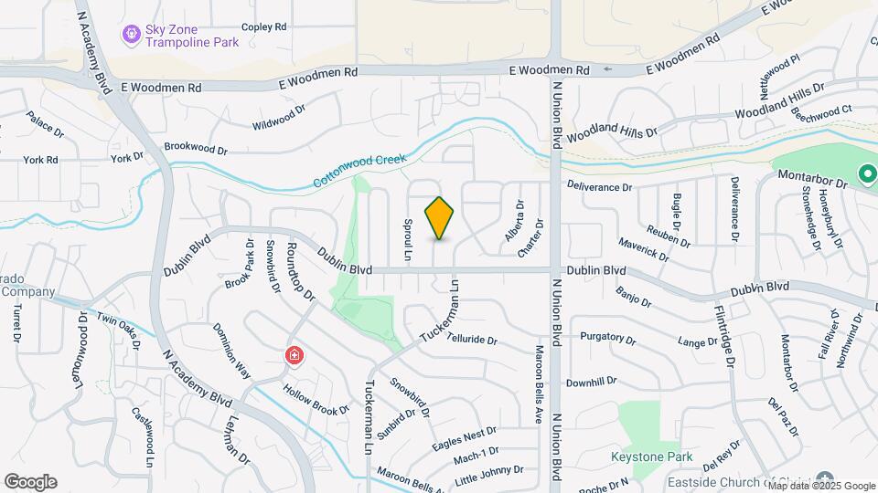 7020 Sproul Ln Map and Location Details