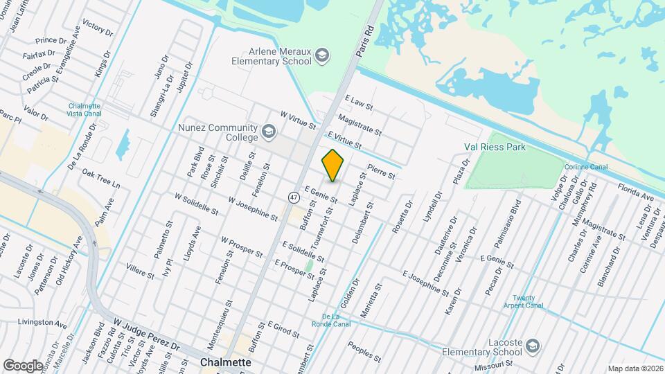3616 Tournefort St Map and Location Details