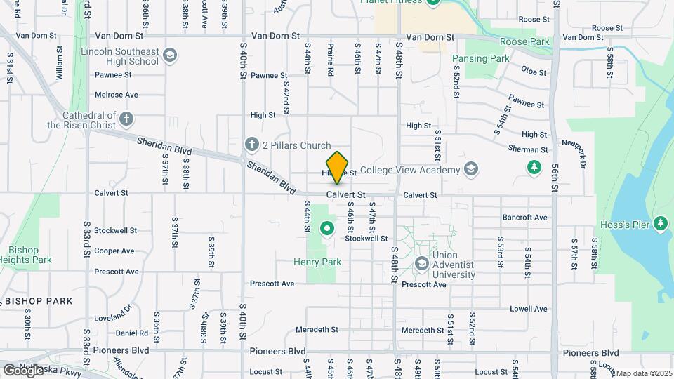 4520 Calvert St Map and Location Details