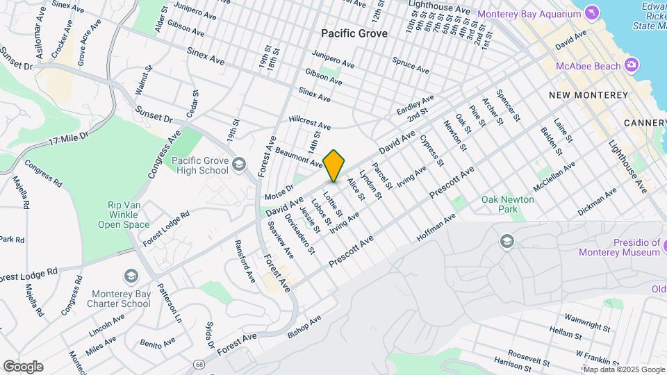 887 Taylor St Mapa y Detalles de la Ubicación