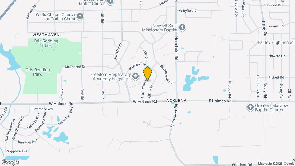 5126 Brushwood Dr Map and Location Details