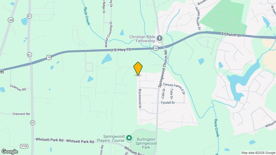 225 Brycewood Dr Map and Location Details