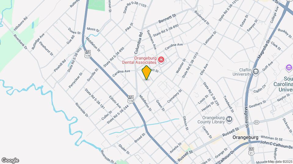 864 Green St Map and Location Details