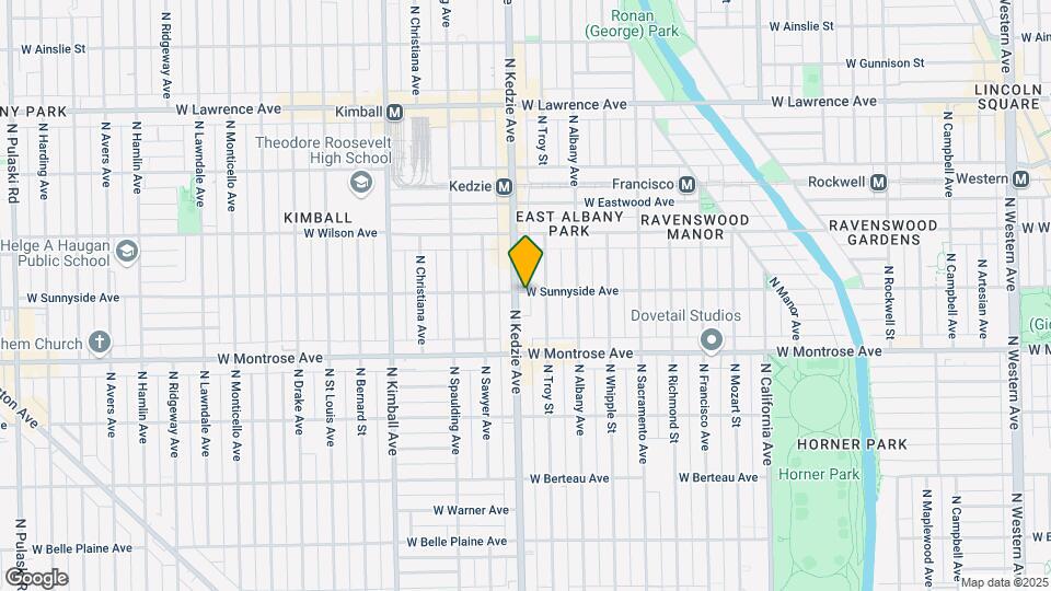 4457-4459 N Kedzie Ave Map and Location Details