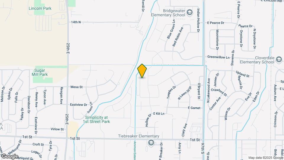 690 Silvermaple Dr Map and Location Details