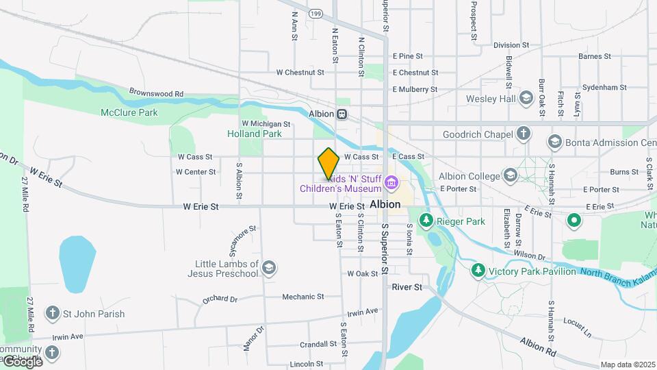 210 S Eaton St Map and Location Details