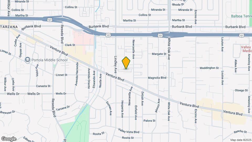 5216 Lindley Ave Map and Location Details