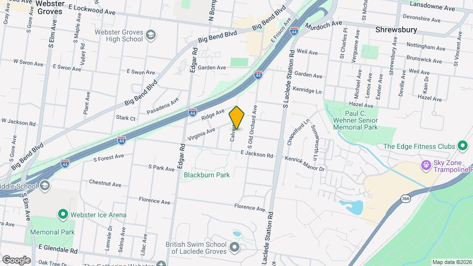340 Calvert Ave Mapa y Detalles de la Ubicación