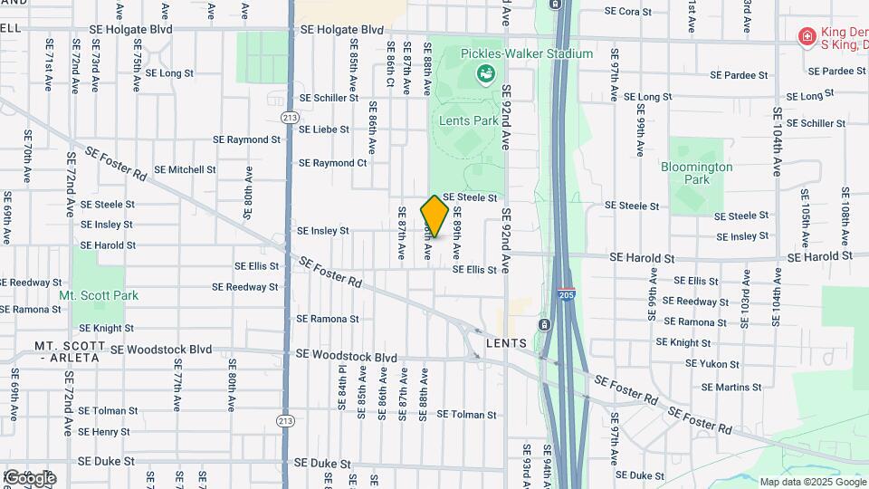 5424 SE 88th Ave Mapa y Detalles de la Ubicación