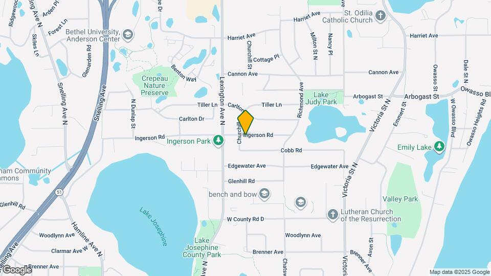 1056 Ingerson Rd Map and Location Details