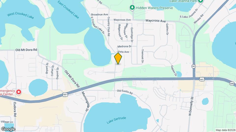 2899 E Crooked Lake Dr Map and Location Details