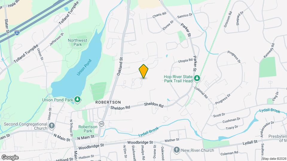 203 Oakland St Map and Location Details