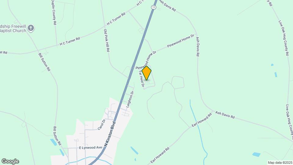 2717 Hatteras Dr Map and Location Details