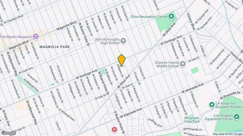 220 N Myers St, Unit B Map and Location Details