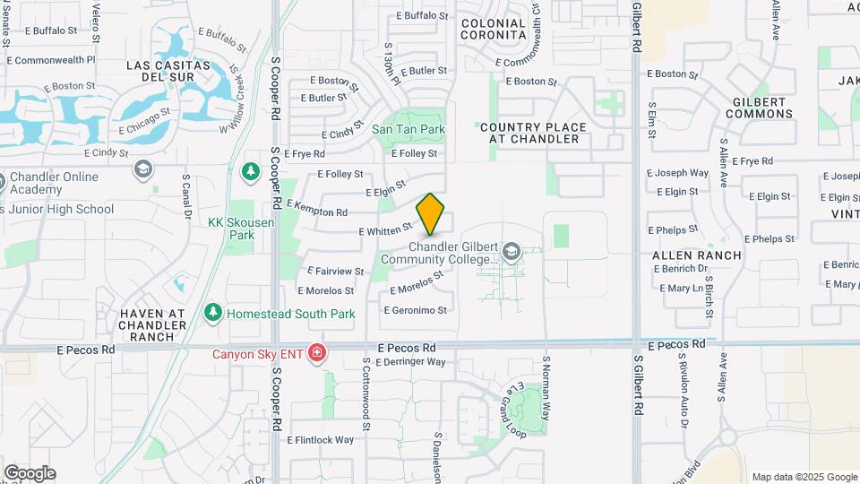 2433 E Nathan Way Map and Location Details