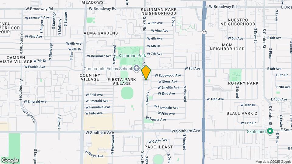 859 S Ext Rd Map and Location Details