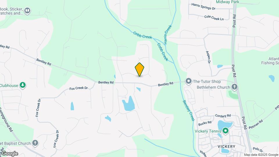 6180 Ivey Hill Dr Map and Location Details