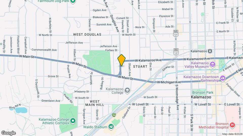 222 Douglas Ave Map and Location Details