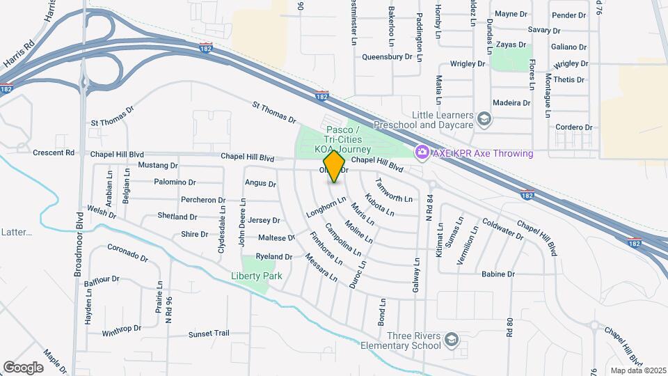 4613 Moline Ln Map and Location Details