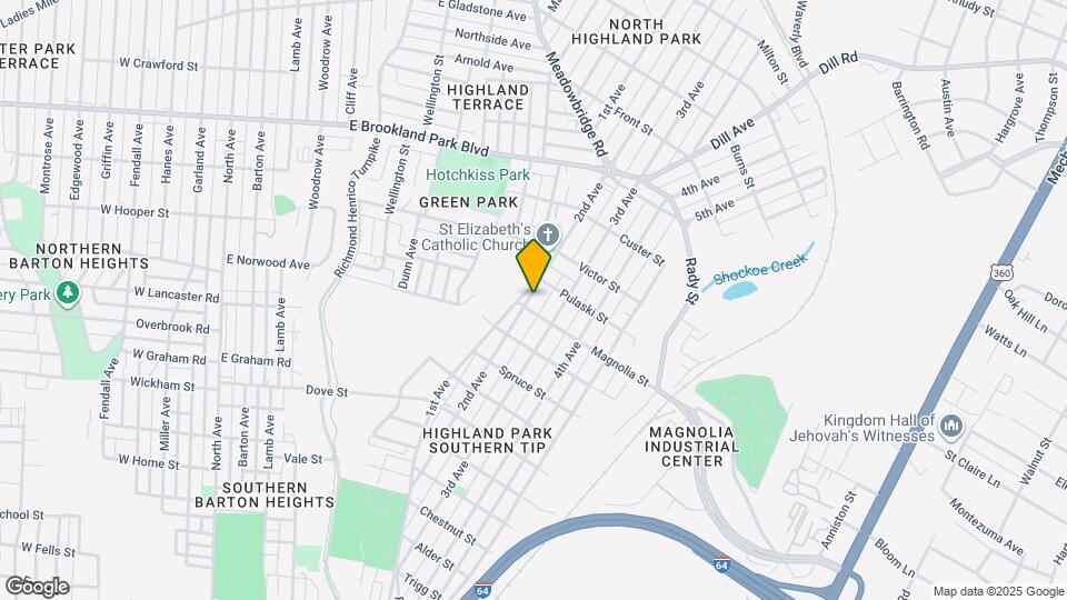 2603 2nd Ave Map and Location Details