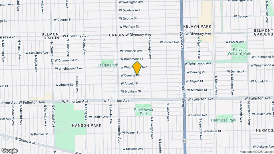 5053 W Deming Pl Map and Location Details